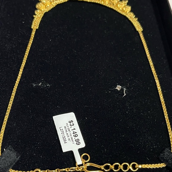 22 carat gold necklace - Picture 9 of 10